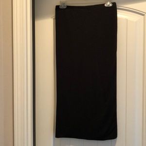 Midi tube skirt